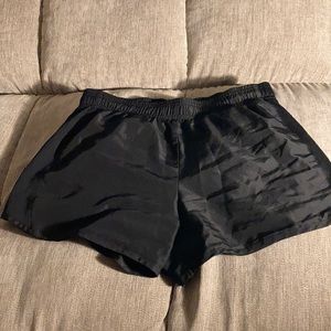 Black sport shorts